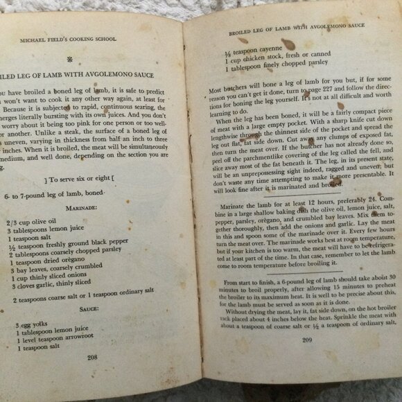 Michael's Fields Cooking School Vintage 1965 - Picture 9 of 11